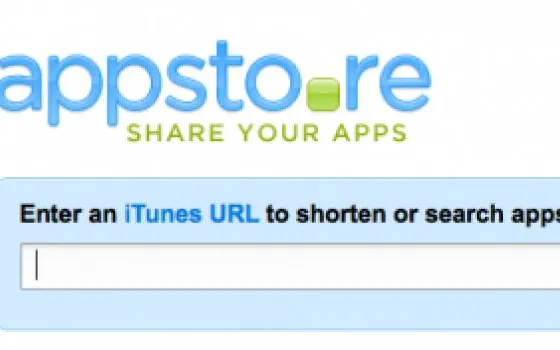 AppSto.re accorcia i link alle app per iPhone