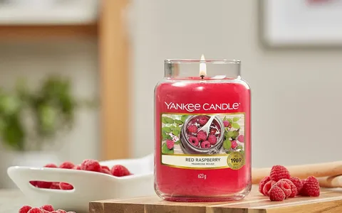 Yankee, la candela profumata alla fragranza di Red Raspberry a prezzo REGALO (Amazon)