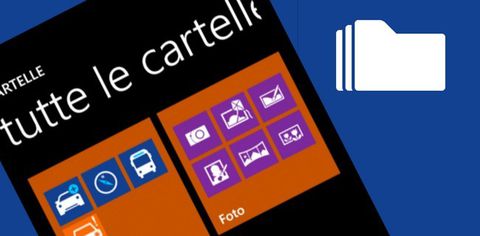 Come creare cartelle su Windows Phone 8