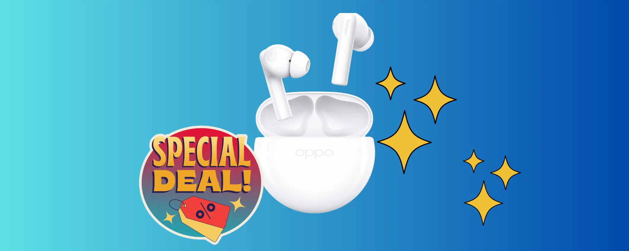 OPPO Enco Buds2 a soli 16€: sconto mai visto prima del -67%