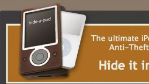 Hide-a-Pod: il case per evitare il furto di iPod