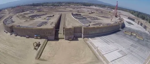 Nuovo Campus di Cupertino: il video da un drone