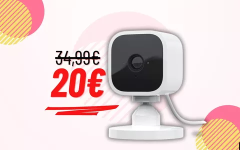 Videocamera interna: sicurezza a soli 20€ e compatibilità con Alexa al 43% di sconto!