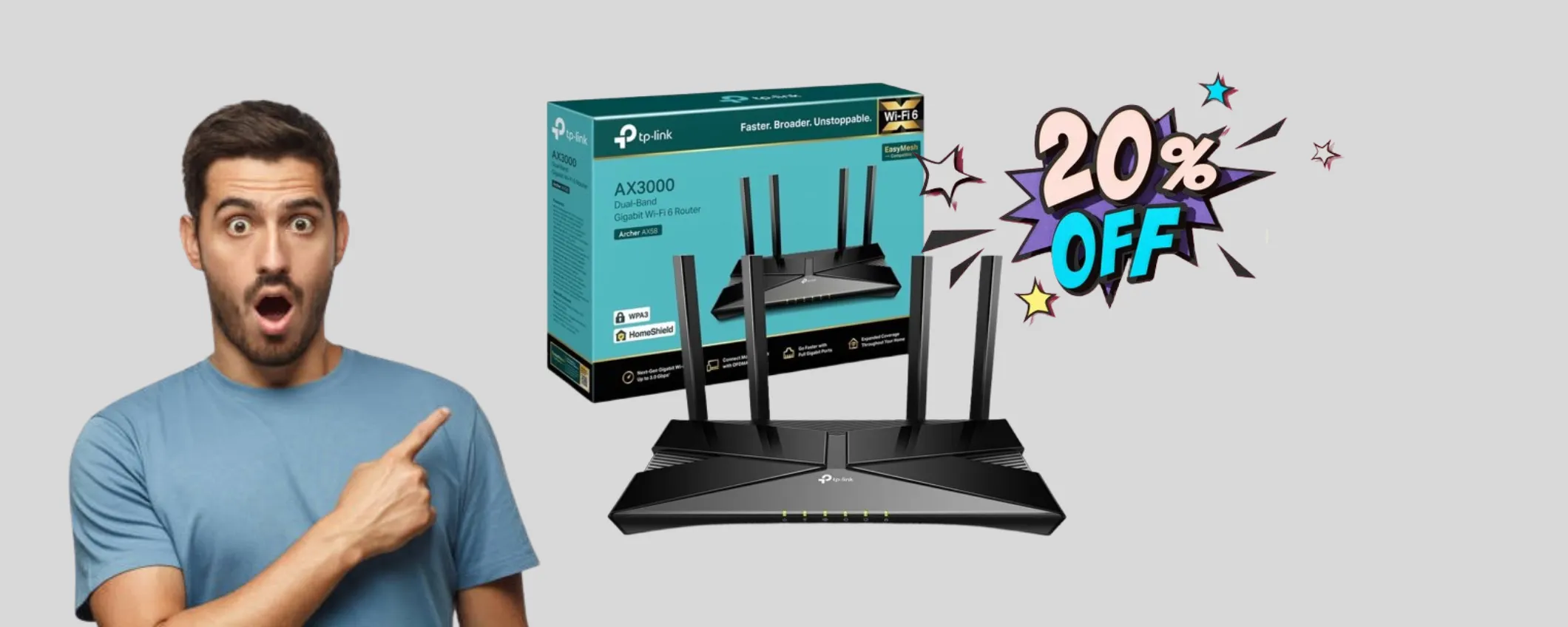 Potenzia la tua rete con il Router TP-Link: lo porti a casa ad un prezzo stracciato