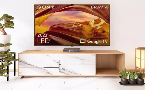 TV smart Sony BRAVIA 4K da 55'' immagini da CINEMA: col rimborso di 400€ ti costa solo 289€