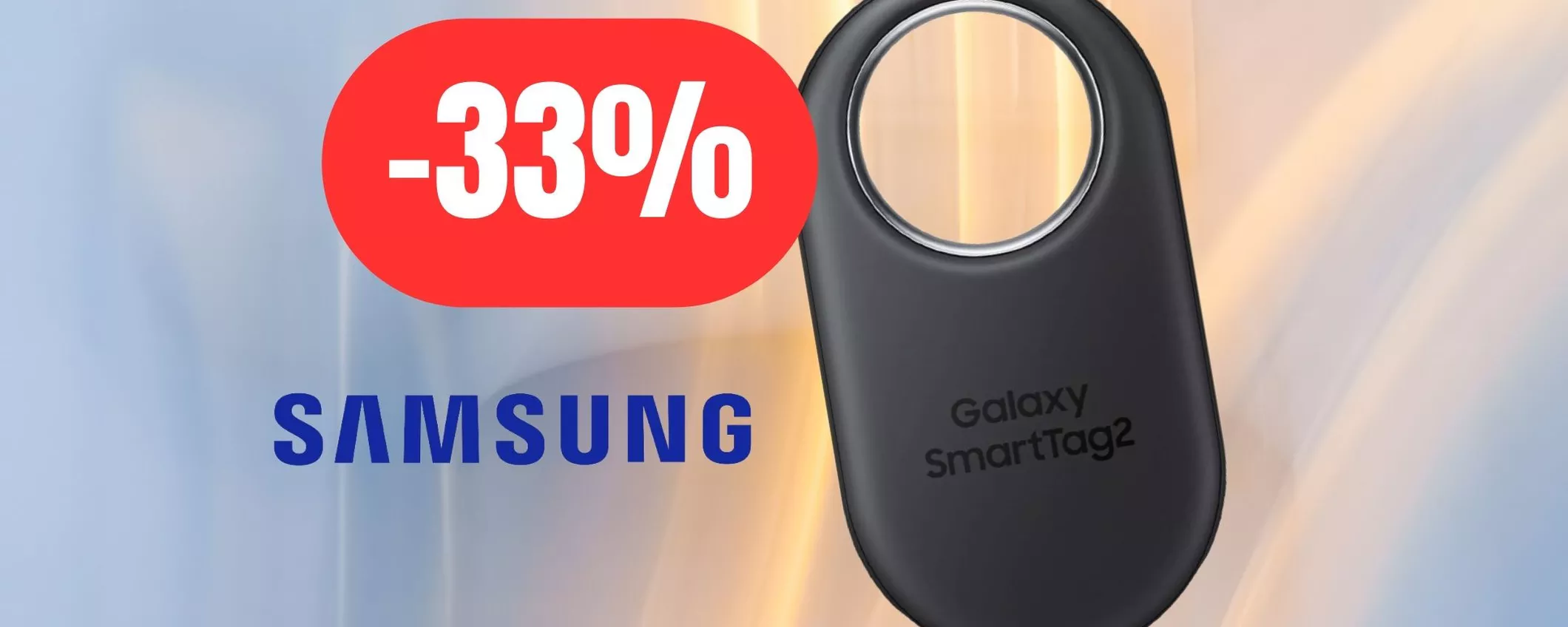 Perdi spesso chiavi e portafogli: Samsung Galaxy SmartTag2 è la soluzione (-33%!)