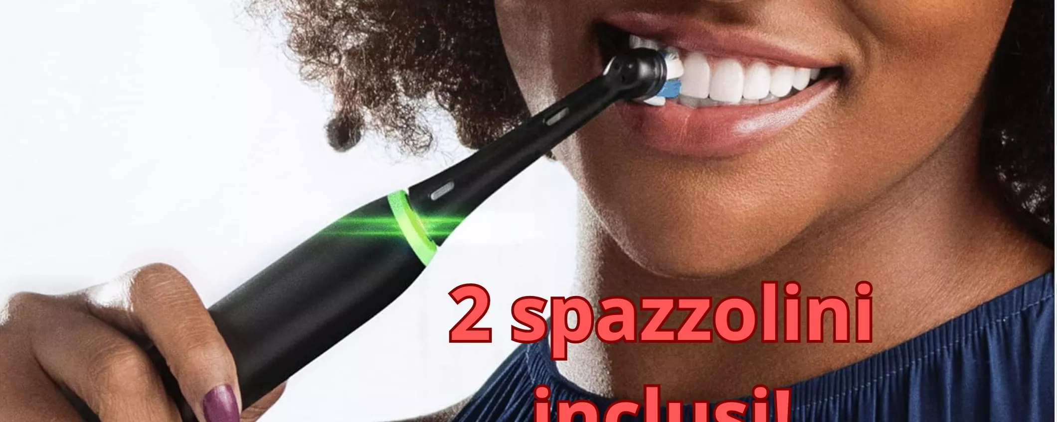 Spazzolino elettrico Oral-B in OFFERTA: col BLACK FRIDAY risparmi oltre la META'!