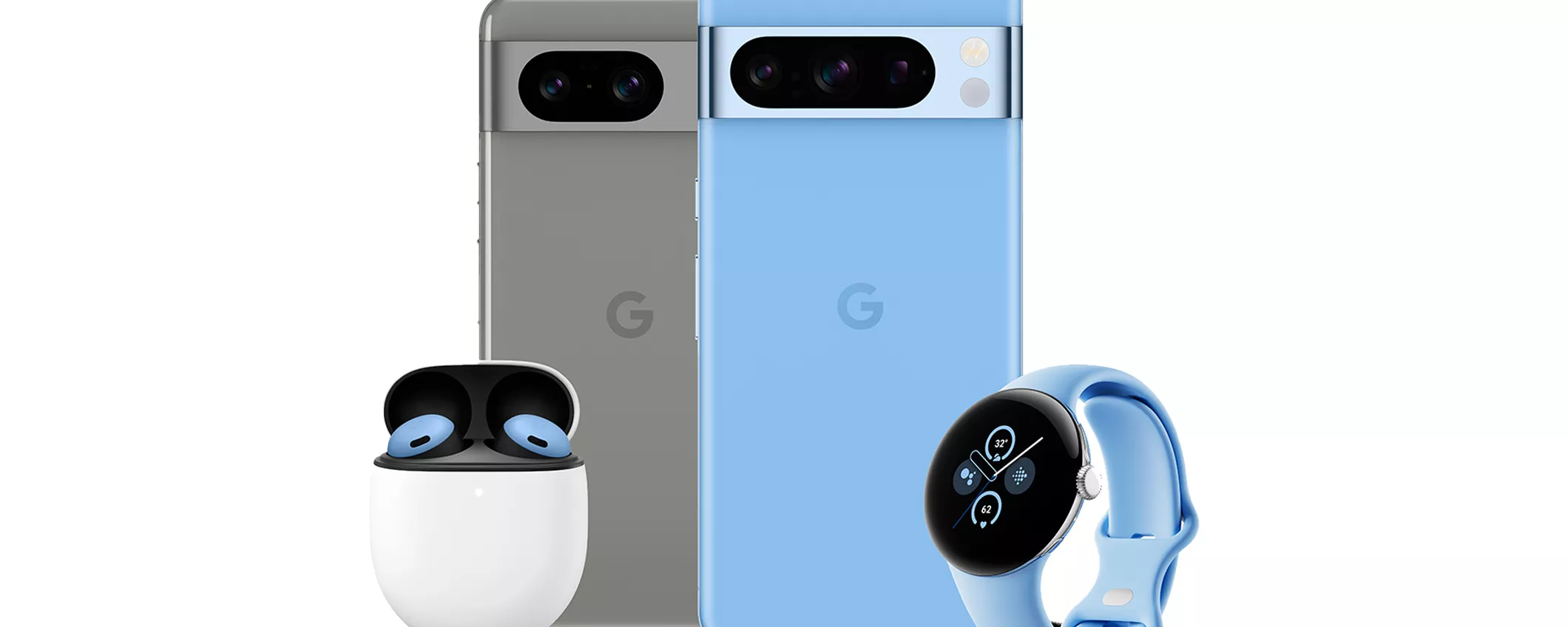 Google presenta Pixel 8, Pixel 8 Pro, Watch 2 e Buds Pro: l'AI al centro di tutto