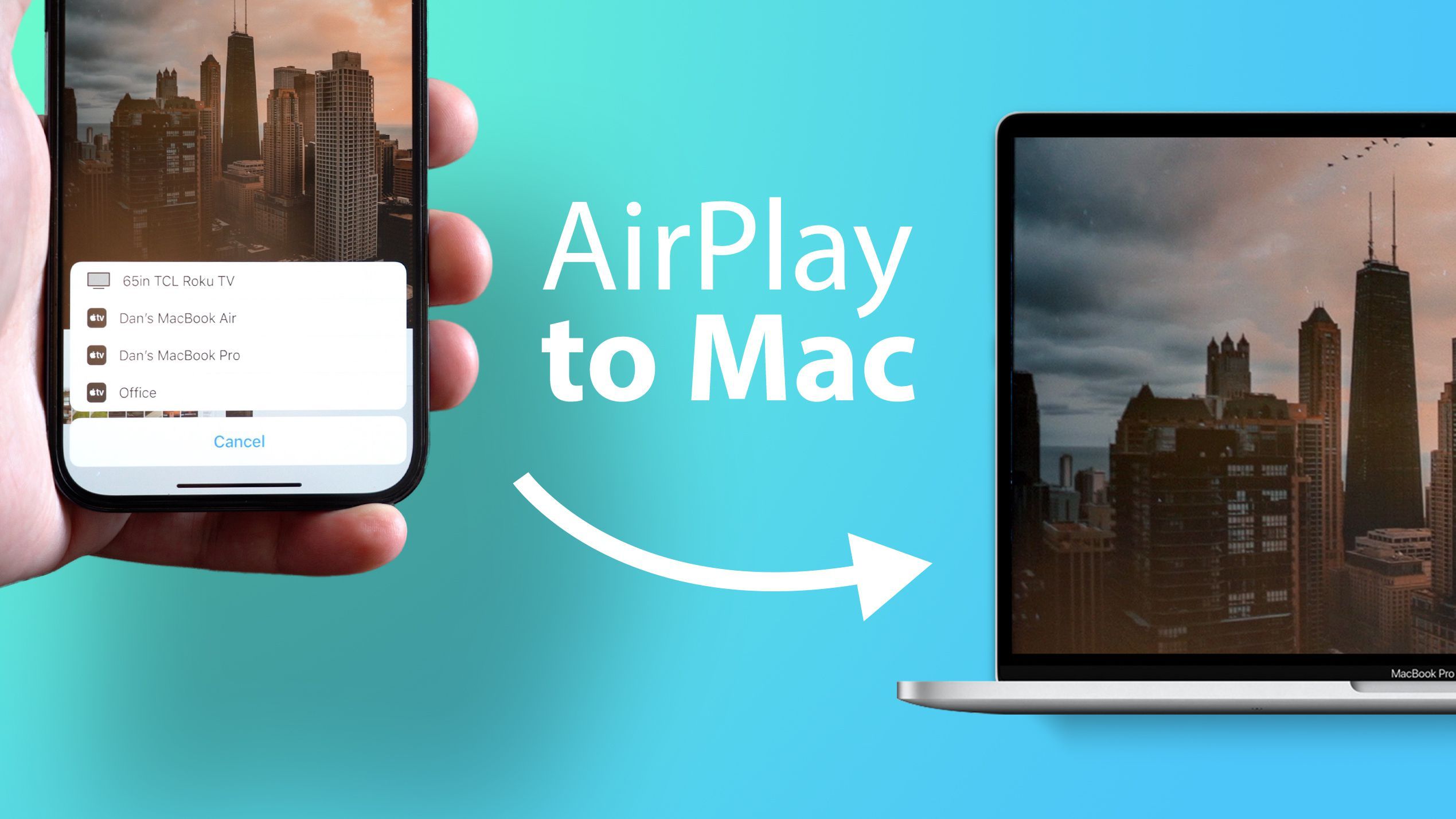 airplay mac to tv
