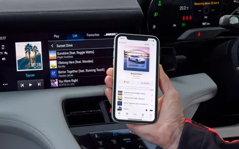 Porsche Taycan si unisce al routing dei veicoli elettrici di Apple Maps