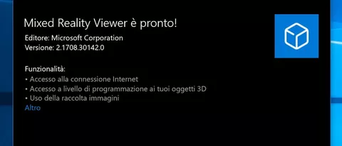 Windows 10, View 3D diventa Mixed Reality Viewer