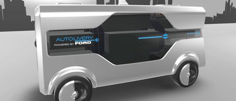 Ford Autolivery: corrieri autonomi e droni