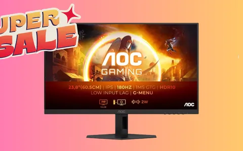 Esperienza di gioco fluida e immersiva con il Monitor AOC in super sconto (-31%)