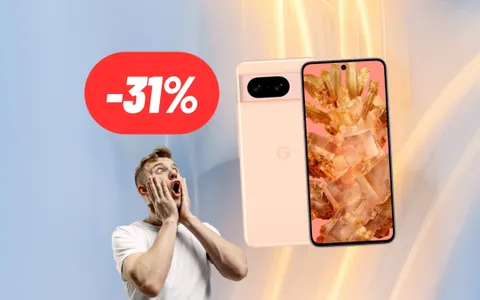 Google Pixel 8 oggi è in maxi offerta su Amazon: risparmia il 31%