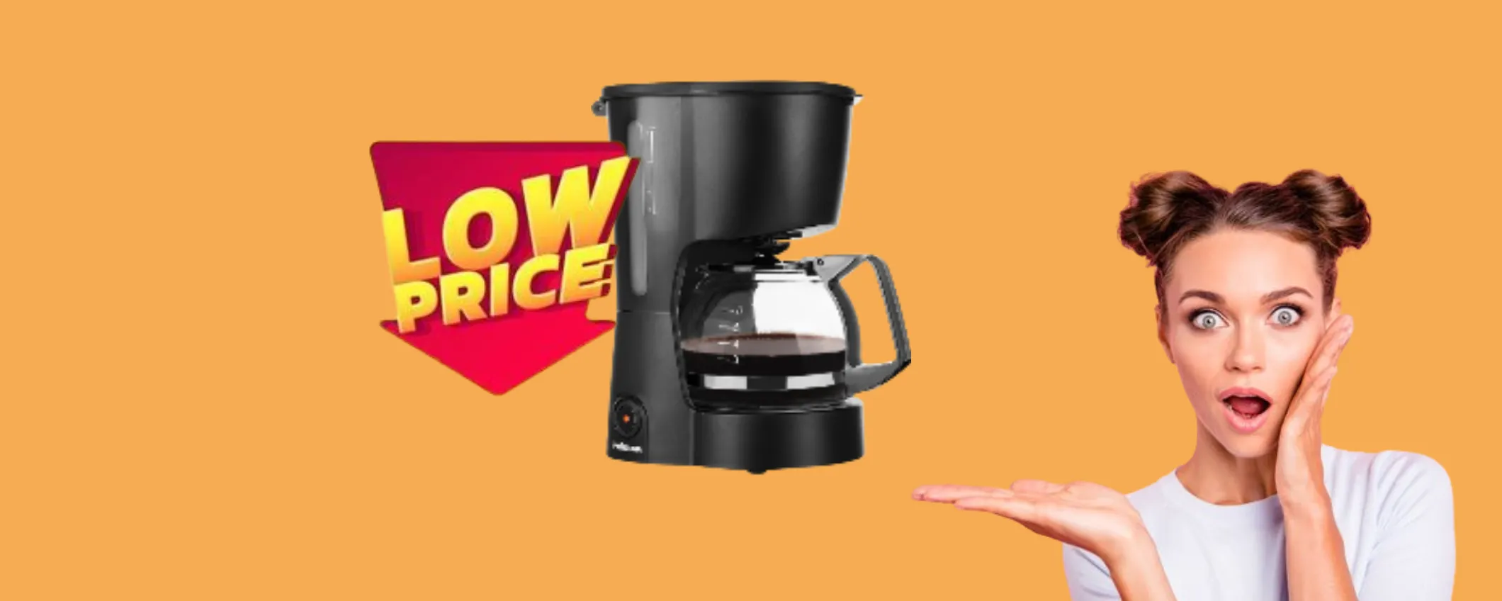 Solo 15€ per la Macchina da caffè americano Tristar: l'occasione è unica