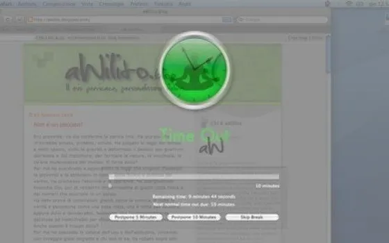 Time Out: prendiamoci una pausa, noi e il Mac
