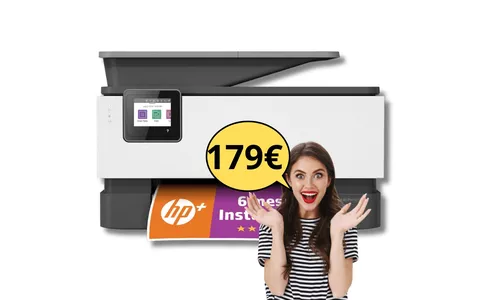 Ultimi botti Amazon: la stampante HP OfficeJet Pro 9012e a soli 179 euro!