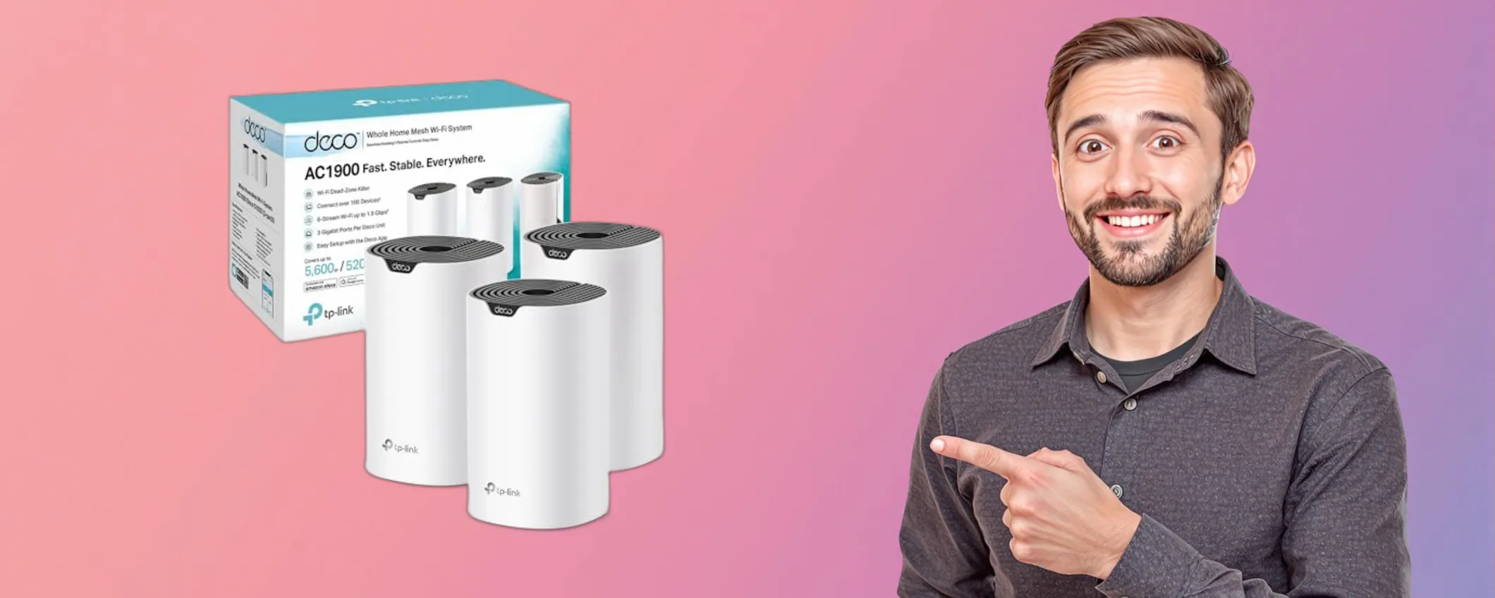 Questo sistema mette il turbo al WiFi e costa pochissimo