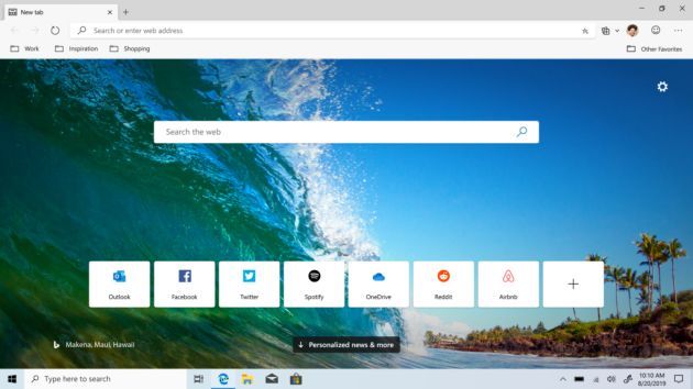 Microsoft Edge Beta
