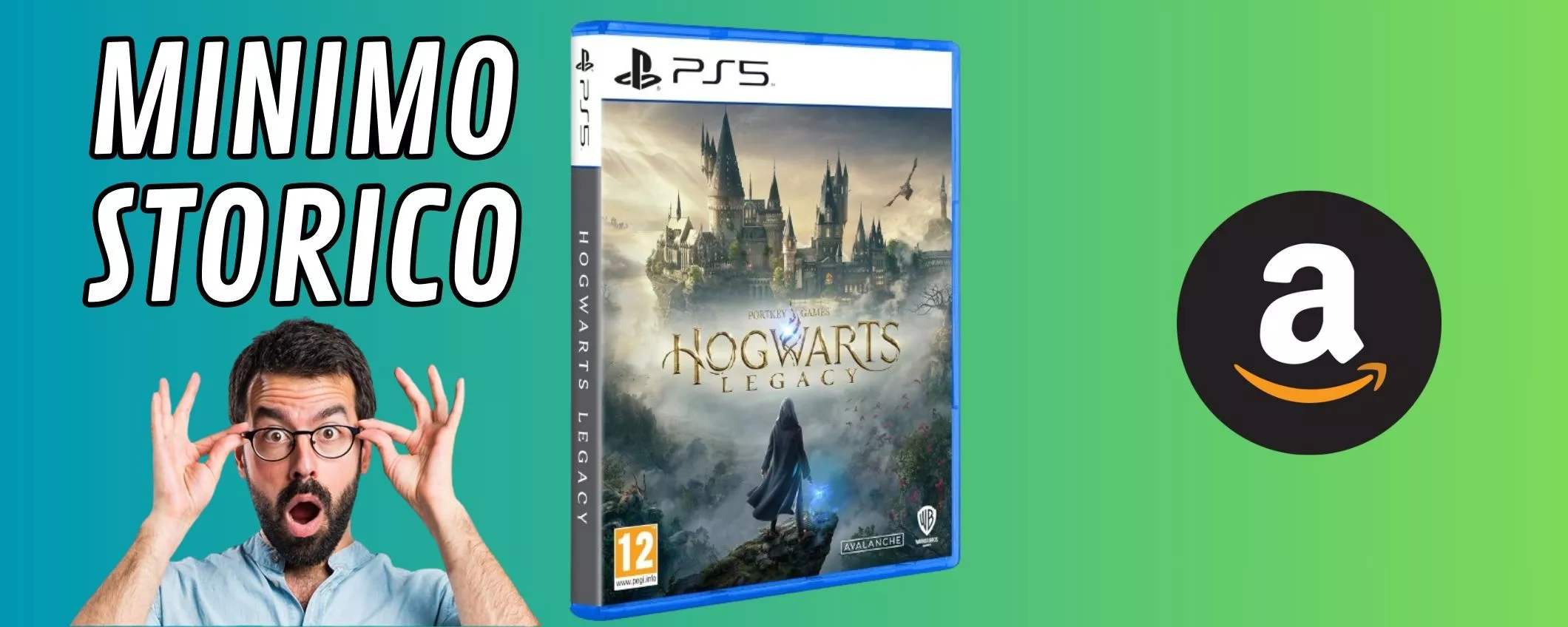 Amazon fa la magia: Hogwarts Legacy al MINIMO STORICO!