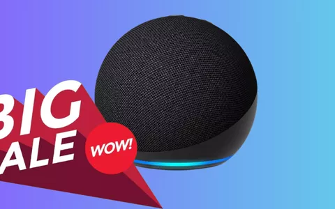 Echo Dot 5 a quasi META' PREZZO: oggi lo paghi solo 34 EURO su Amazon