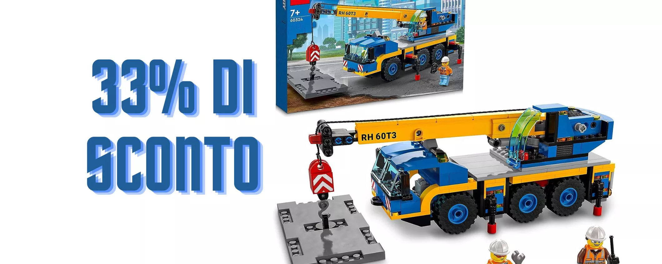 LEGO City: Camion Giocattolo al 33% di sconto su Amazon