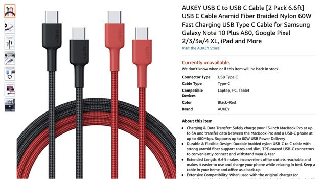 Aukey Amazon prodotto