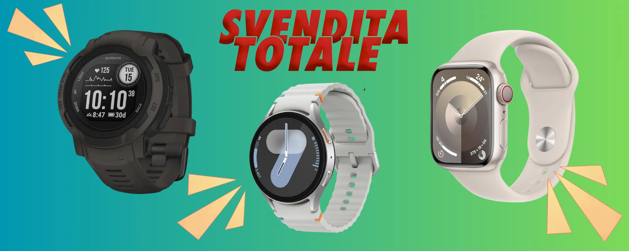 Offerte di inizio anno: gli smartwatch top di gamma in sottocosto