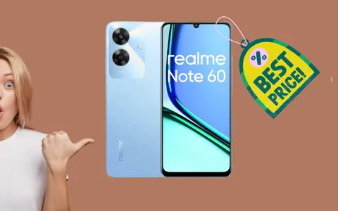 Realme Note 60 al minimo storico: oggi su Amazon lo paghi meno di 70€