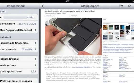 Dropbox per Mac e iOS, grosso update per tutti [Aggiornato]