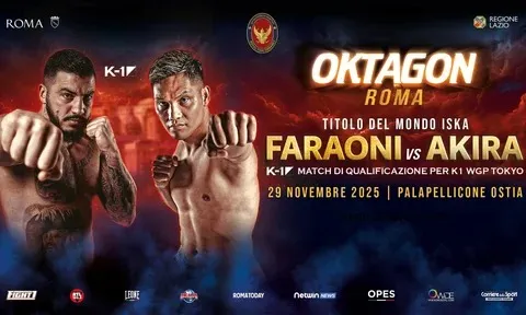 Oktagon Roma: Faraoni vs Akira Jr, orario e come vedere il match in streaming