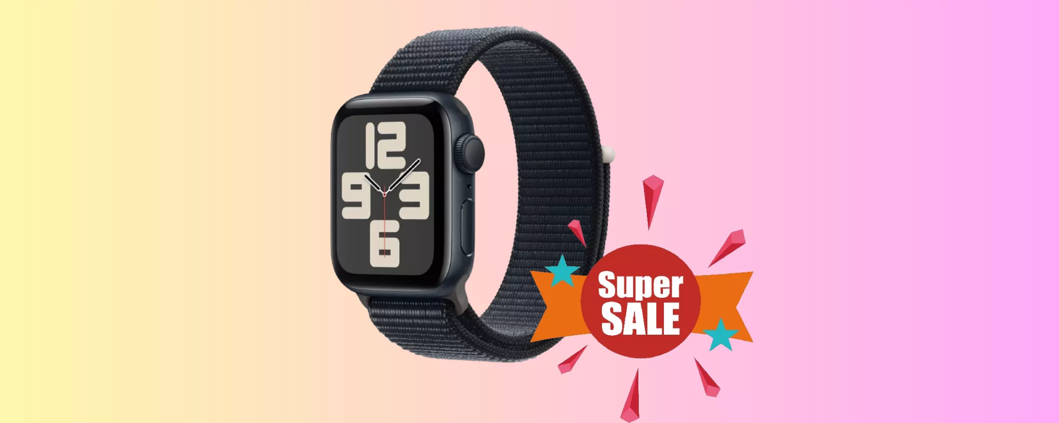 Apple Watch SE in SOTTOCOSTO: offerta LAMPO su Amazon