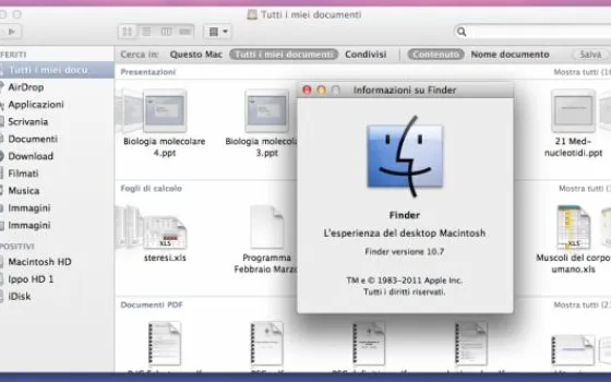 Mac OS X Lion Preview: Finder, Preferenze di Sistema e Accessibilità