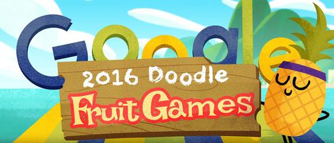 2016 Doodle Fruit Games: su Google come a Rio