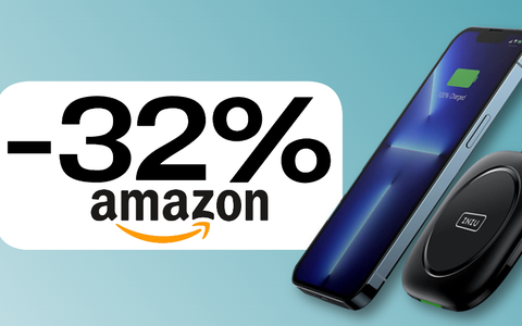 Caricabatterie wireless 15W: il più amato su Amazon è SCONTATO del 32%