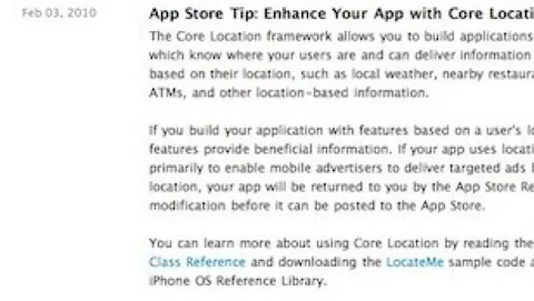 Apple vieta la pubblicità location-based sull'iPhone