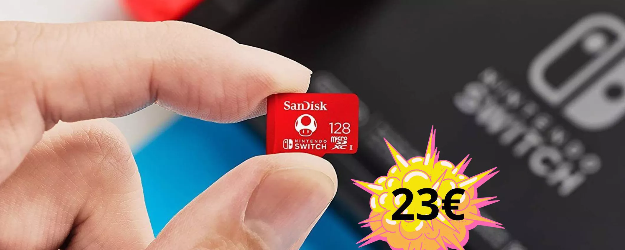 Su eBay la Memory Card da 128 GB per Nintendo Switch la paghi solo 23 euro: più ne prendi più risparmi!