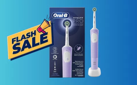 SORRISO SMAGLIANTE con lo Spazzolino Elettrico Oral-B a MINI PREZZO