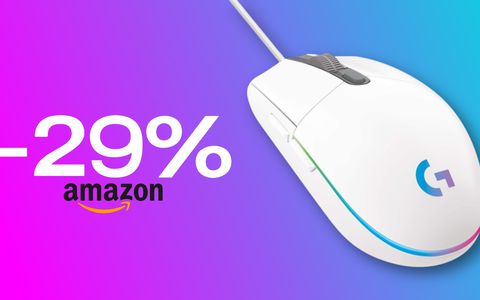 Mouse Logitech G203: in bianco, è perfetto per il tuo Mac (-29%)