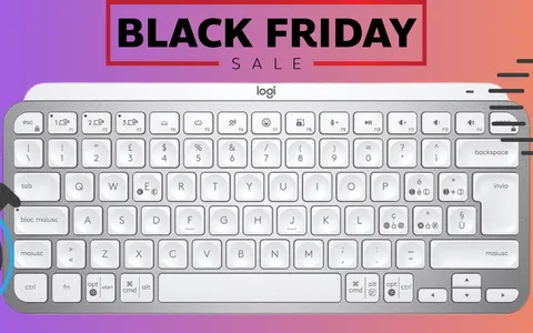 Black Friday agli sgoccioli: Mini Tastiera Wireless Logitech scontatissima al -53%