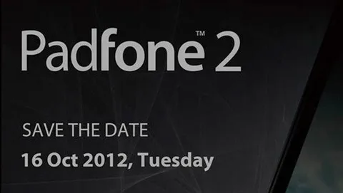 ASUS Padfone 2 presentato il 16 ottobre a Milano