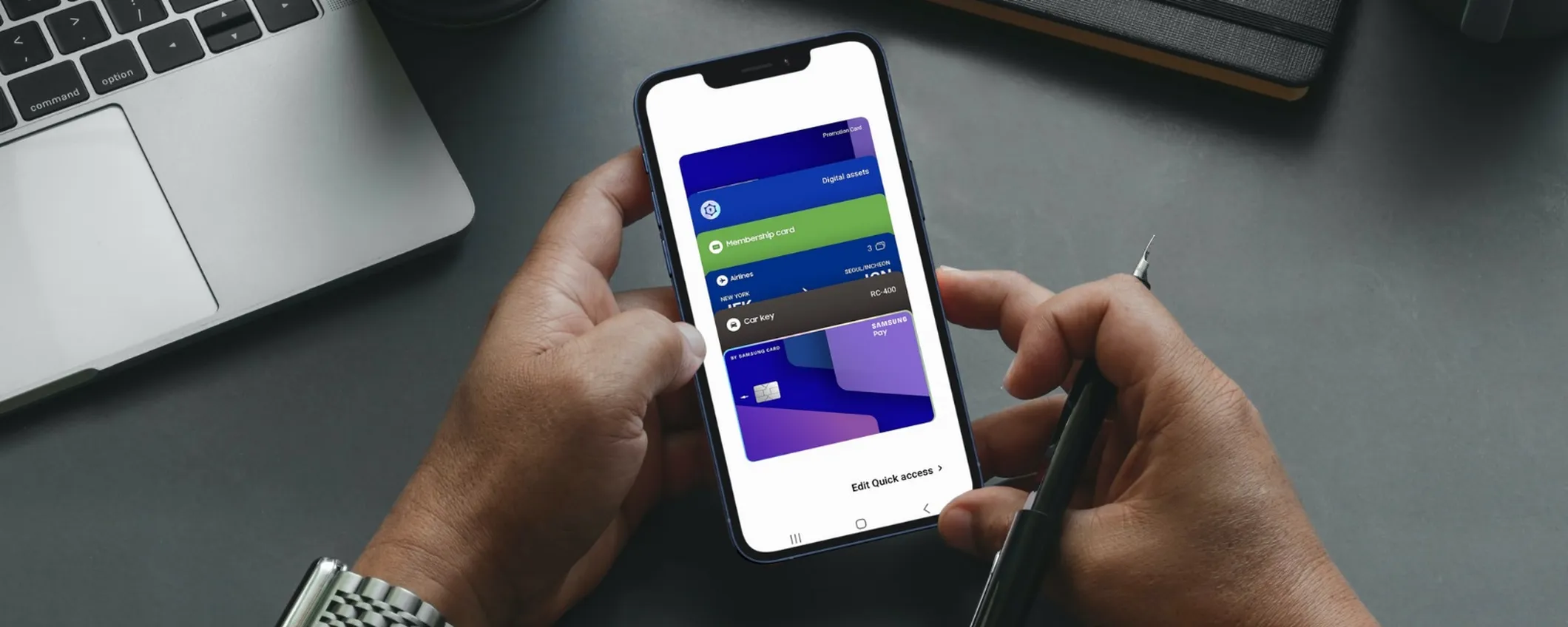 Carte di credito, tessere, chiavi digitali, tutti in una app: ecco il Samsung Wallet