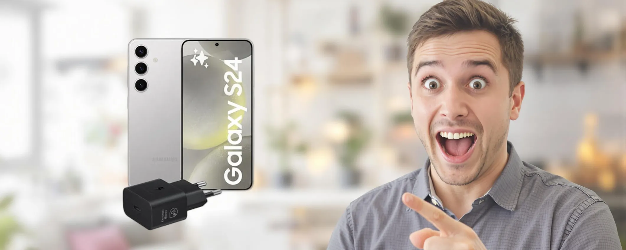Samsung Galaxy S24: tuo a quasi 400€ in meno, offerta schock su Amazon