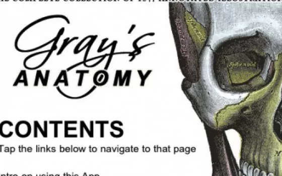 Gray's Anatomy per iPhone: atlante anatomico a prezzo stracciato