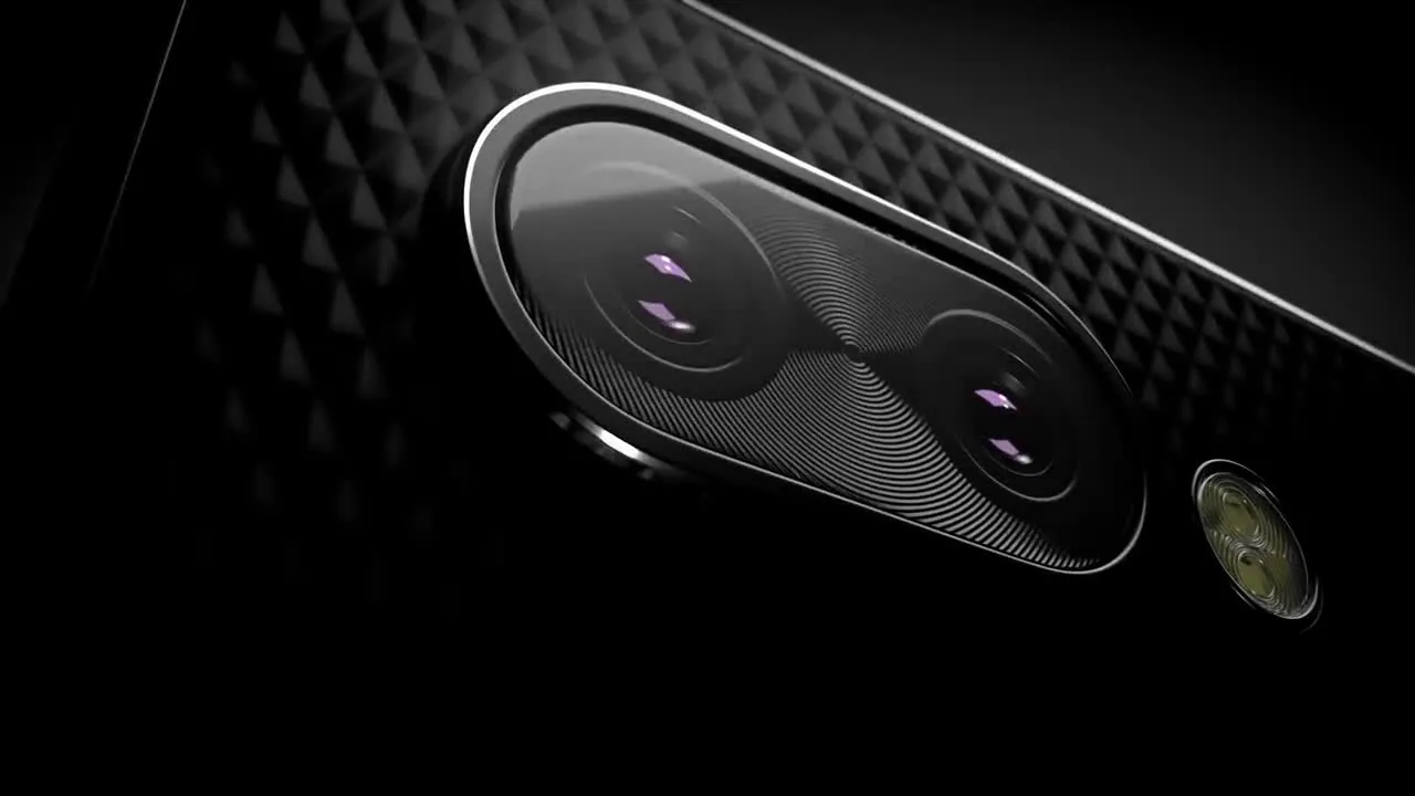 Un teaser per lo smartphone BlackBerry KEY2