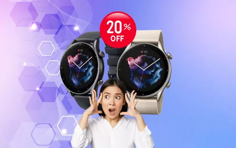 CROLLA il prezzo di Amazfit GTR 3, lo smartwatch TOP di gamma su Amazon