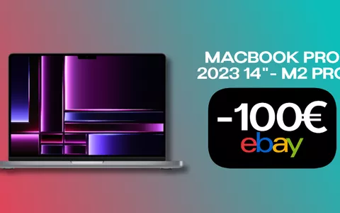 Il nuovo MacBook Pro con M2 Pro è già in SCONTO: -100€ su eBay!