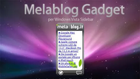 Melablog Gadget: disponibile la versione 1.0