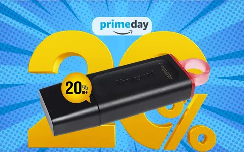 Prime Day 2023: Acquista la Chiavetta USB Kingston da 256GB a soli 17,69€