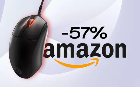 SteelSeries Prime: il super Mouse con TrueMove Pro REGALATO a -57%